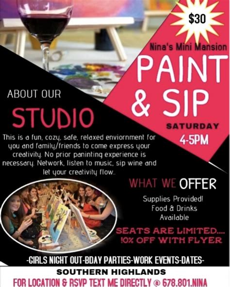 paint and sip las vegas.